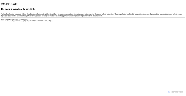 Security scan screenshot of https://hue.zenlist.com