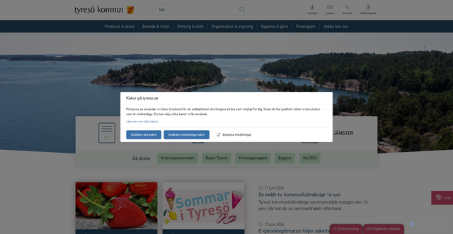Security scan screenshot of http://www.tyreso.se
