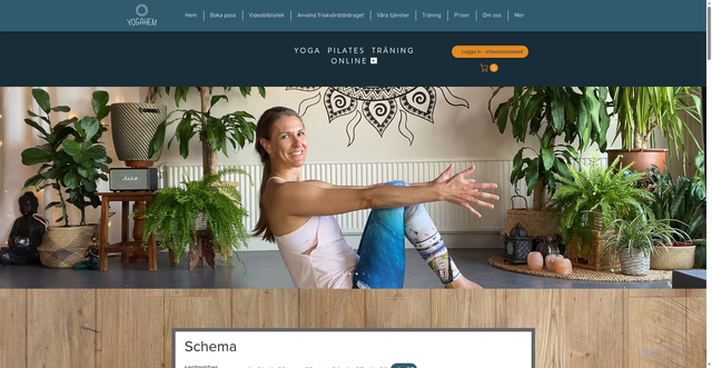 Security scan screenshot of https://yogahem.se