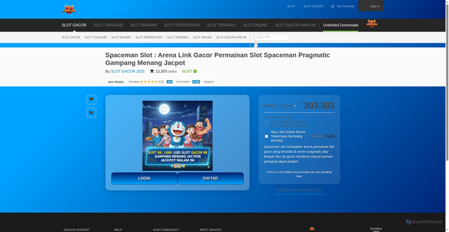 Security scan screenshot of https://amp-lp-pshyo.pages.dev/