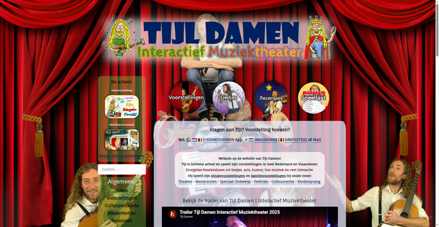 Security scan screenshot of https://www.tijldamen.com