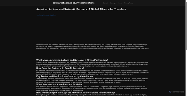 Security scan screenshot of https://jagatnovasphere-dpa4iss0cpip.edgeone.app/american-airlines-swiss-air-partners.html