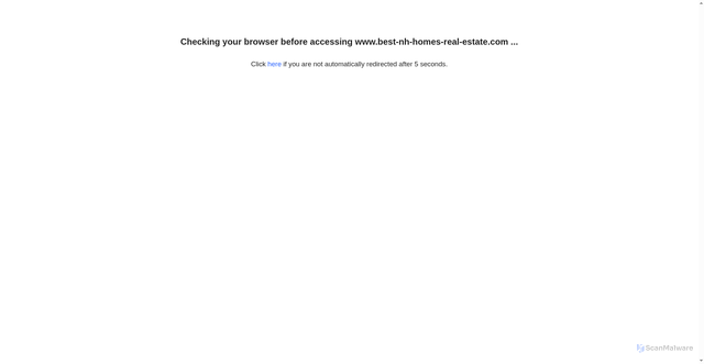 Security scan screenshot of https://www.best-nh-homes-real-estate.com/tamworth-new-hampshire/