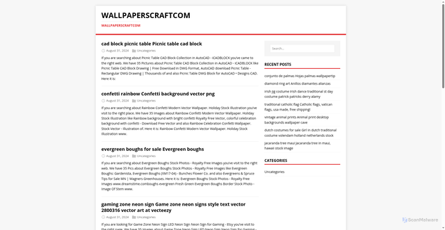 Security scan screenshot of https://wallpaperscraftcom.pages.dev/page/3/