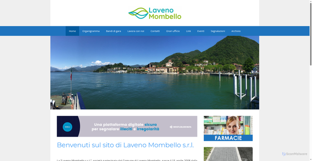 Security scan screenshot of https://www.lavenomombellosrl.it