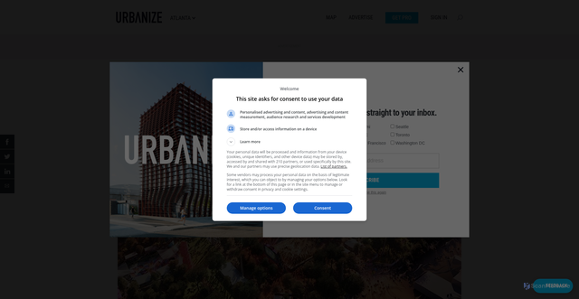 Security scan screenshot of https://atlanta.urbanize.city/post/fifa-world-cup-2026-fan-fest-downtown-atl-new-details-images