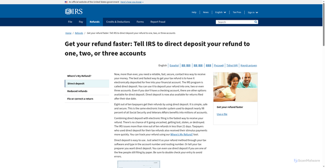Security scan screenshot of http://core-cv.info/