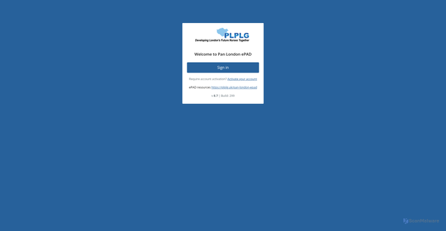 Security scan screenshot of https://panlondon.epads.mkmapps.com