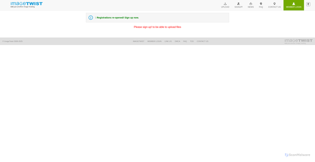 Security scan screenshot of https://img34.imagetwist.com