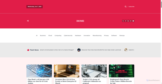 Security scan screenshot of https://imdcontrols.com