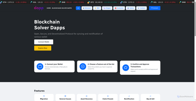 Security scan screenshot of https://bsolver-5tbr19wdc9.edgeone.dev/