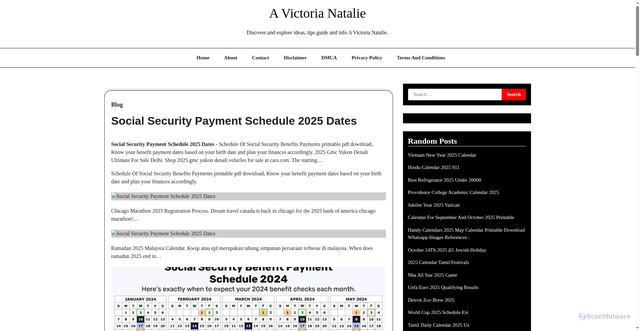 Security scan screenshot of https://avictorianatalie.pages.dev/hogil-social-security-payment-schedule-2025-dates-ctsam/