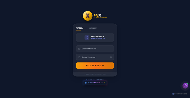 Security scan screenshot of https://flyxc-whlonb96gv.edgeone.dev/