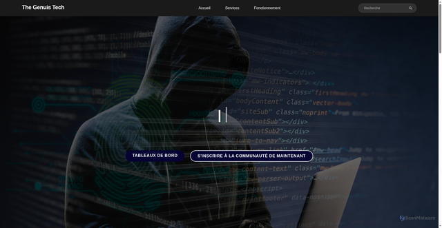 Security scan screenshot of http://genuis.pages.dev/