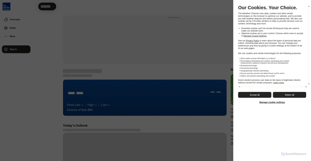 Security scan screenshot of https://redirector-prod.digital.akadns.net
