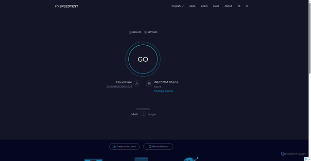 Security scan screenshot of https://lxj-abd.pages.dev/