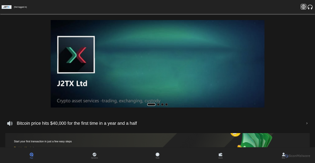 Security scan screenshot of https://j2txvip.com/