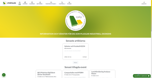 Security scan screenshot of https://iportalen.se