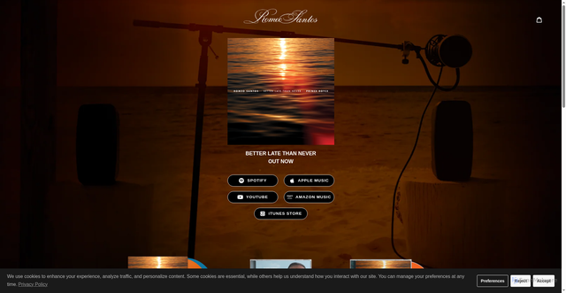 Security scan screenshot of https://romeo-santos.com