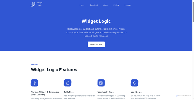 Security scan screenshot of https://widgetlogic.org/