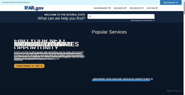Security scan screenshot of https://static.ark.org