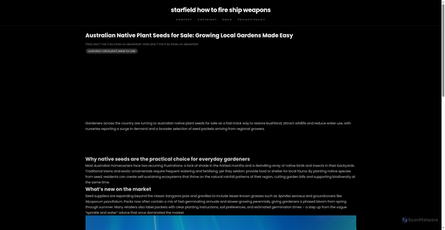 Security scan screenshot of https://kreasilokalnest-dp1sjagd0urz.edgeone.app/australian-native-plant-seeds-for-sale.html
