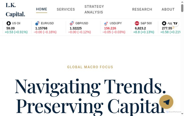 Security scan screenshot of http://louisako.pages.dev/