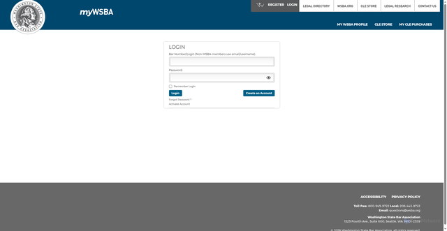 Security scan screenshot of https://www.mywsba.org