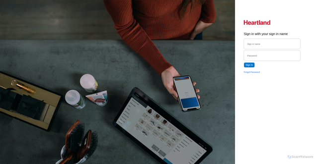 Security scan screenshot of https://partnertab.heartland.us