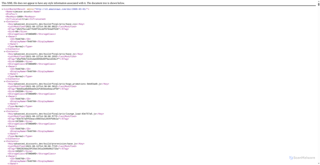 Security scan screenshot of https://simcase-assets.ams3.cdn.digitaloceanspaces.com