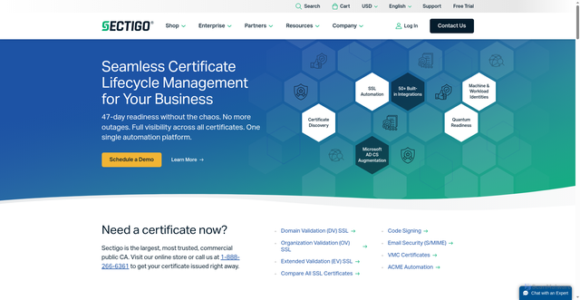 Security scan screenshot of https://www.ssl247.se/