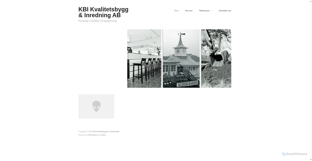 Security scan screenshot of https://kbi.nu