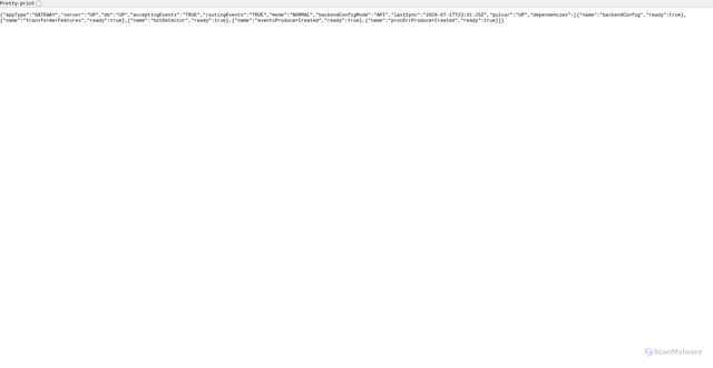 Security scan screenshot of https://dice-dataplane.rudderstack.com