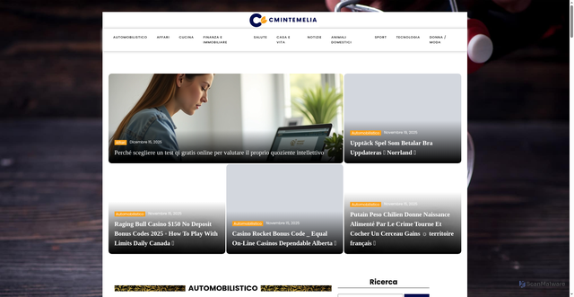 Security scan screenshot of https://cmintemelia.it/