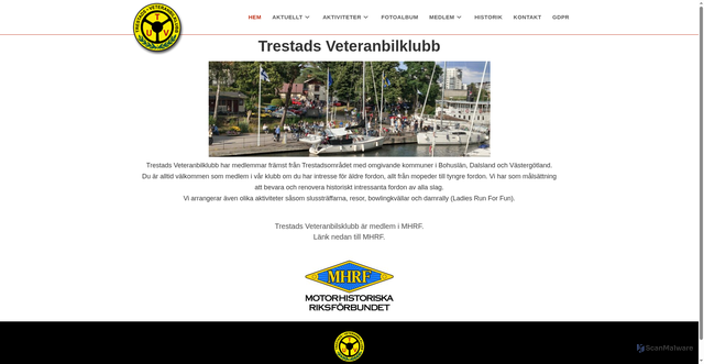 Security scan screenshot of https://tuv.nu
