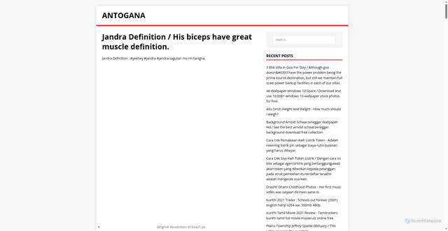 Security scan screenshot of https://anagotan.pages.dev/posts/jandra-definition/