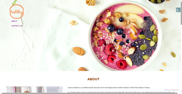 Security scan screenshot of https://ezhealthyhabits.com