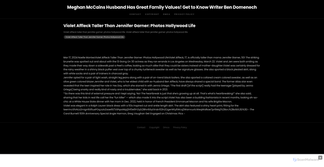 Security scan screenshot of https://ondescibihugo-b4sp9drk8o.edgeone.app/13973-violet-affleck-taller-than-jennifer-garner-photos-hollywood-life.html