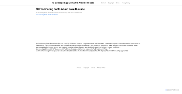 Security scan screenshot of https://triciasyzsitus-dpz7yaqmqwtv.edgeone.app/10-fascinating-facts-about-lake-blausee.html