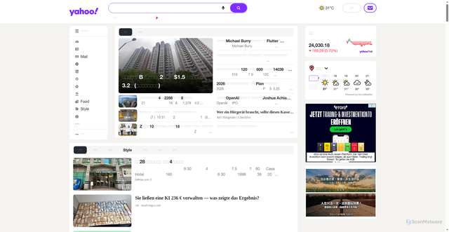 Security scan screenshot of https://demo-whatapp.hl.cn/