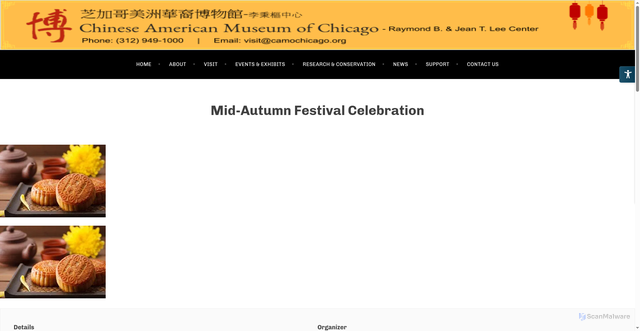 Security scan screenshot of https://ccamuseum.org/eventbrite-event/mid-autumn-festival-celebration/