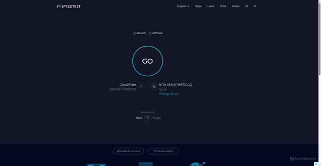 Security scan screenshot of https://aref-3vw.pages.dev/