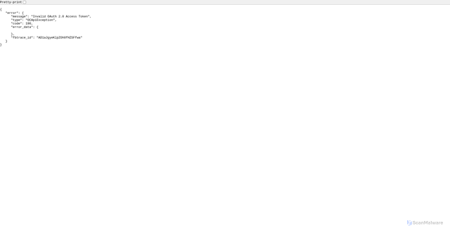 Security scan screenshot of https://graph.oculus.com/