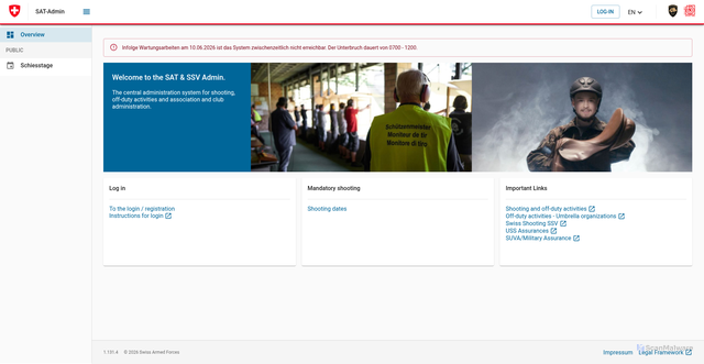 Security scan screenshot of https://www.sat.admin.ch/
