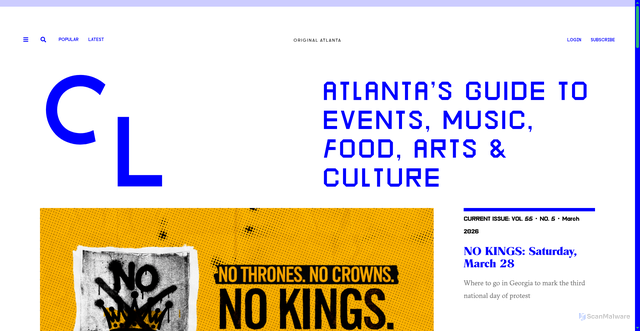 Security scan screenshot of https://creativeloafing.com