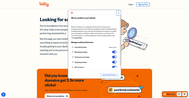 Security scan screenshot of https://brief.vet