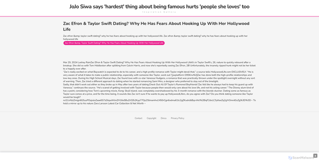 Security scan screenshot of https://ariesddghugo-srhn0zpyem.edgeone.app/22702-zac-efron-taylor-swift-dating-why-he-has-fears-about-hooking-up-with-her-hollywood-life.html