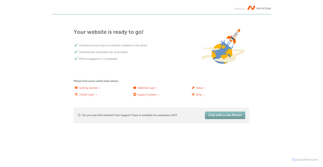 Security scan screenshot of https://almostever.today