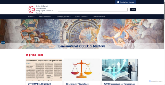 Security scan screenshot of https://www.dottoricommercialistimantova.it