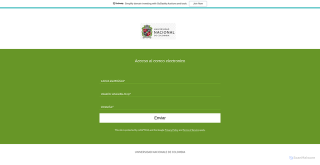 Security scan screenshot of https://site-m7384bc7h.godaddysites.com/